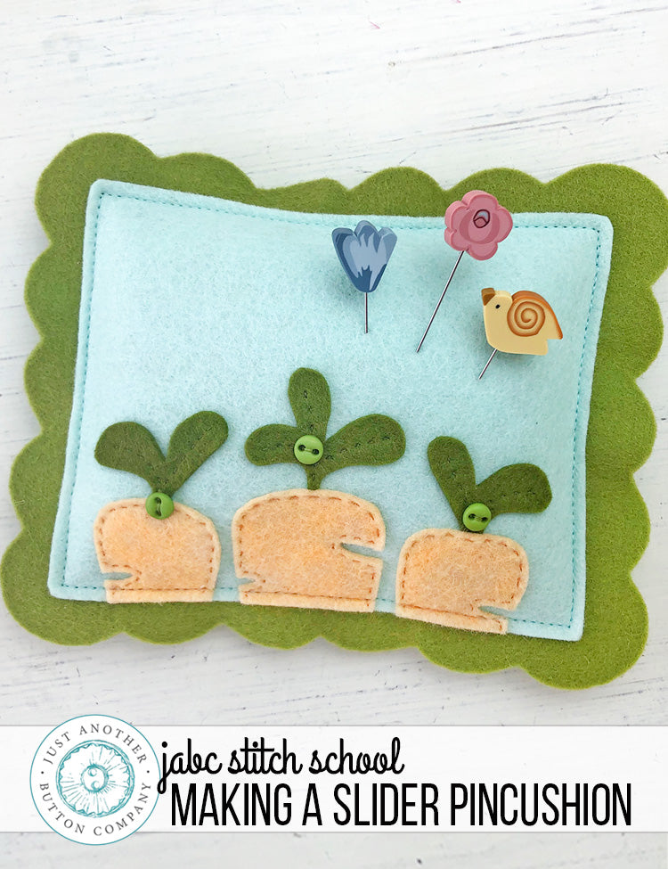 JABC Stitch School: Assembling a Slider Pincushion