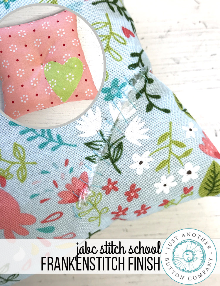 Stitch School TBT: Franken-Stitch Finish