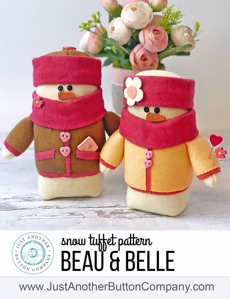 JABC - Beau & Belle Snow Tuffets Pattern PDF