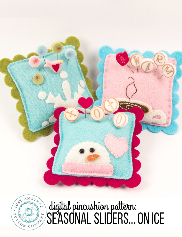 New Digital Pattern: Seasonal Sliders…on Ice!