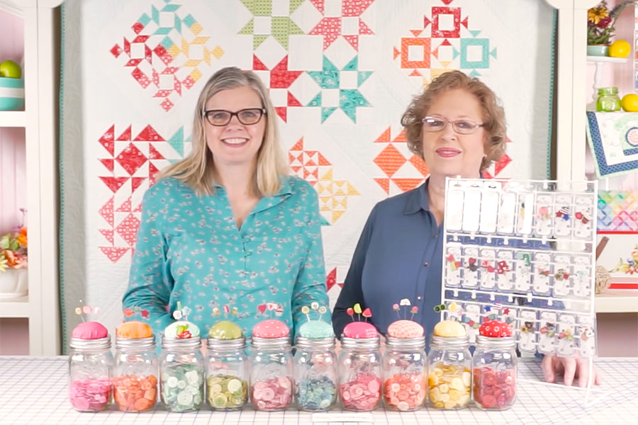 Video Tutorial: Rachel’s Pincushion Jar