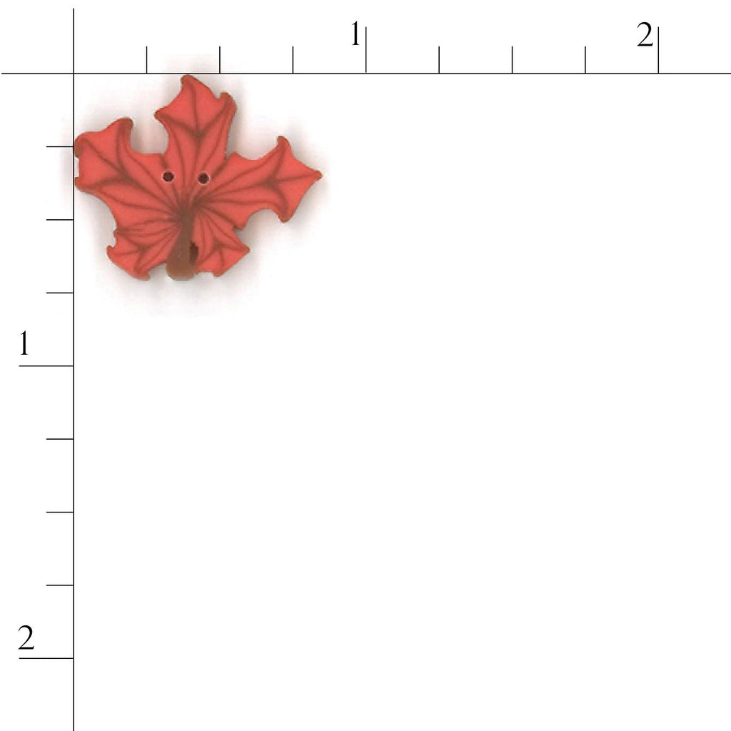 small orange maple leaf