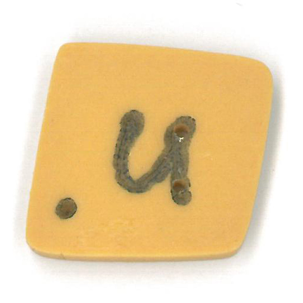 gold letter u