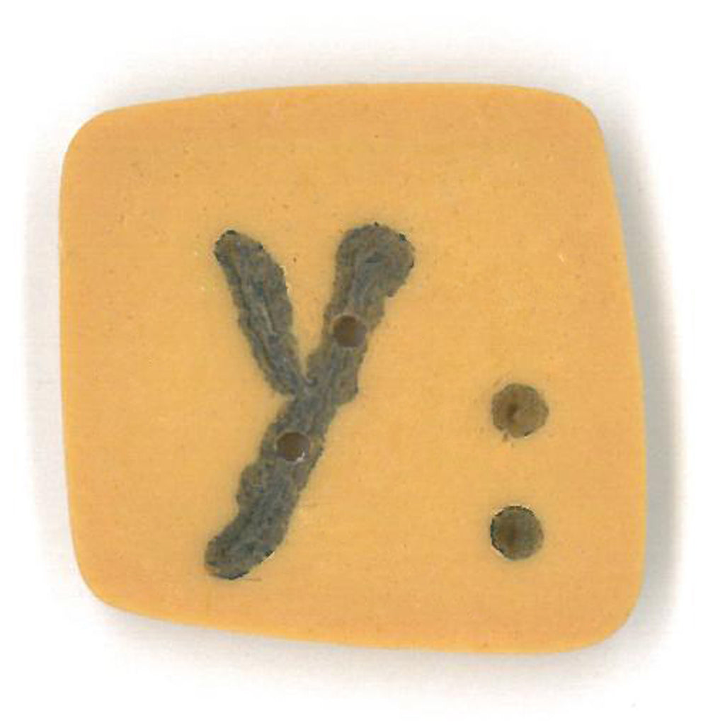 gold letter y