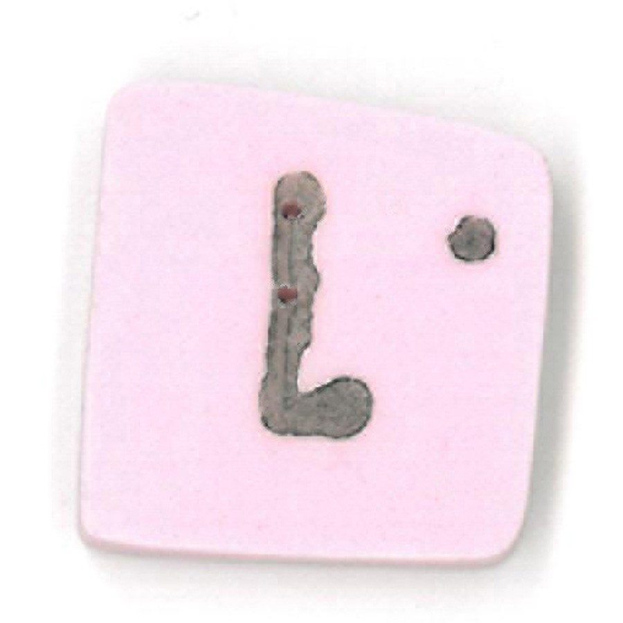 pink letter l