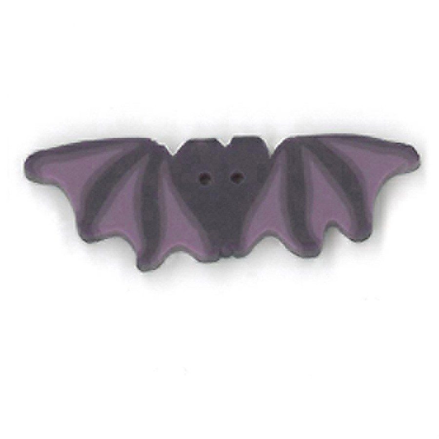 large purple bat