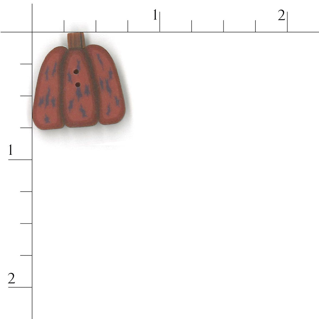 small orange wild pumpkin