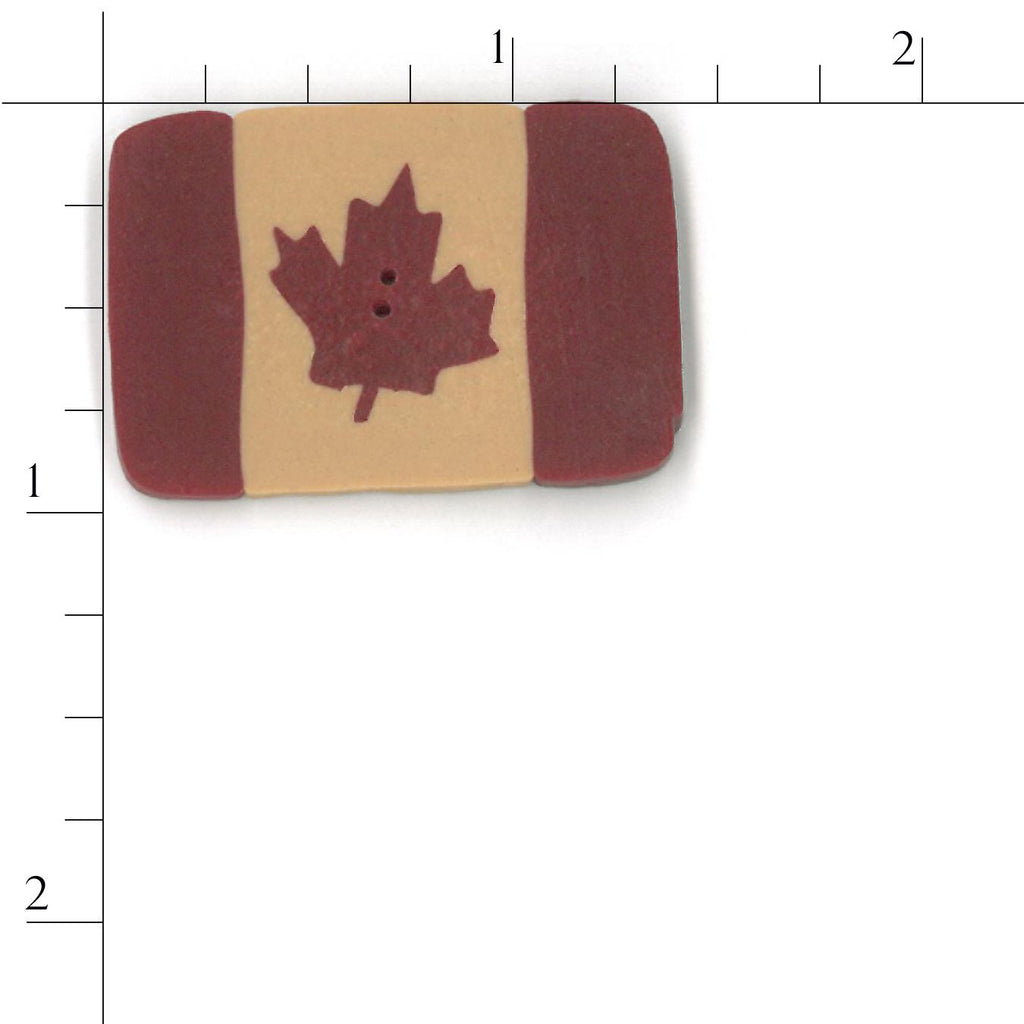 extra large folk art Canadian flag