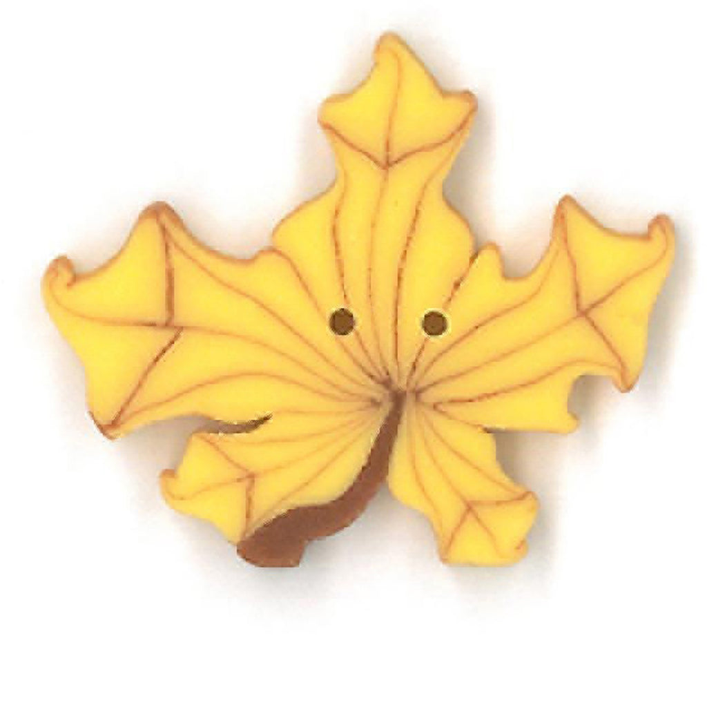 large yellow maple leaf