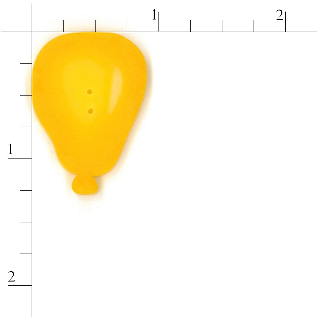 large yellow balloon