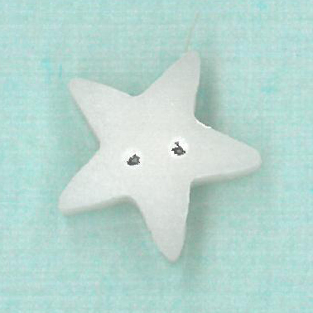 medium ivory star