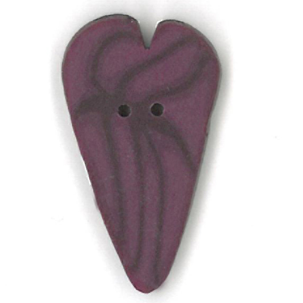 large plum velvet heart