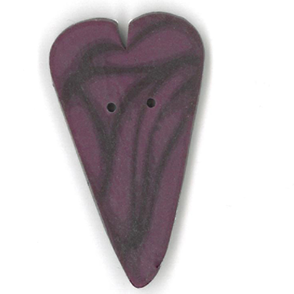 extra large plum velvet  heart