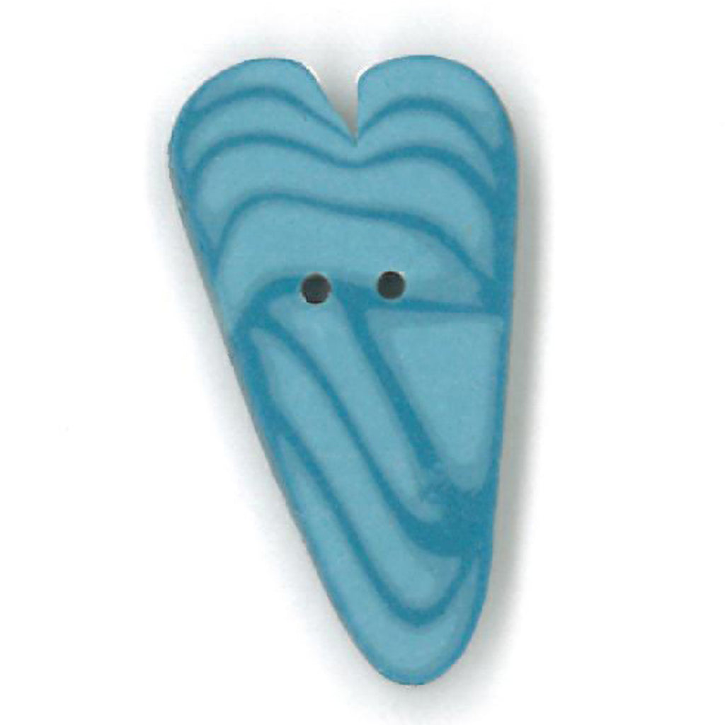 large light blue velvet heart