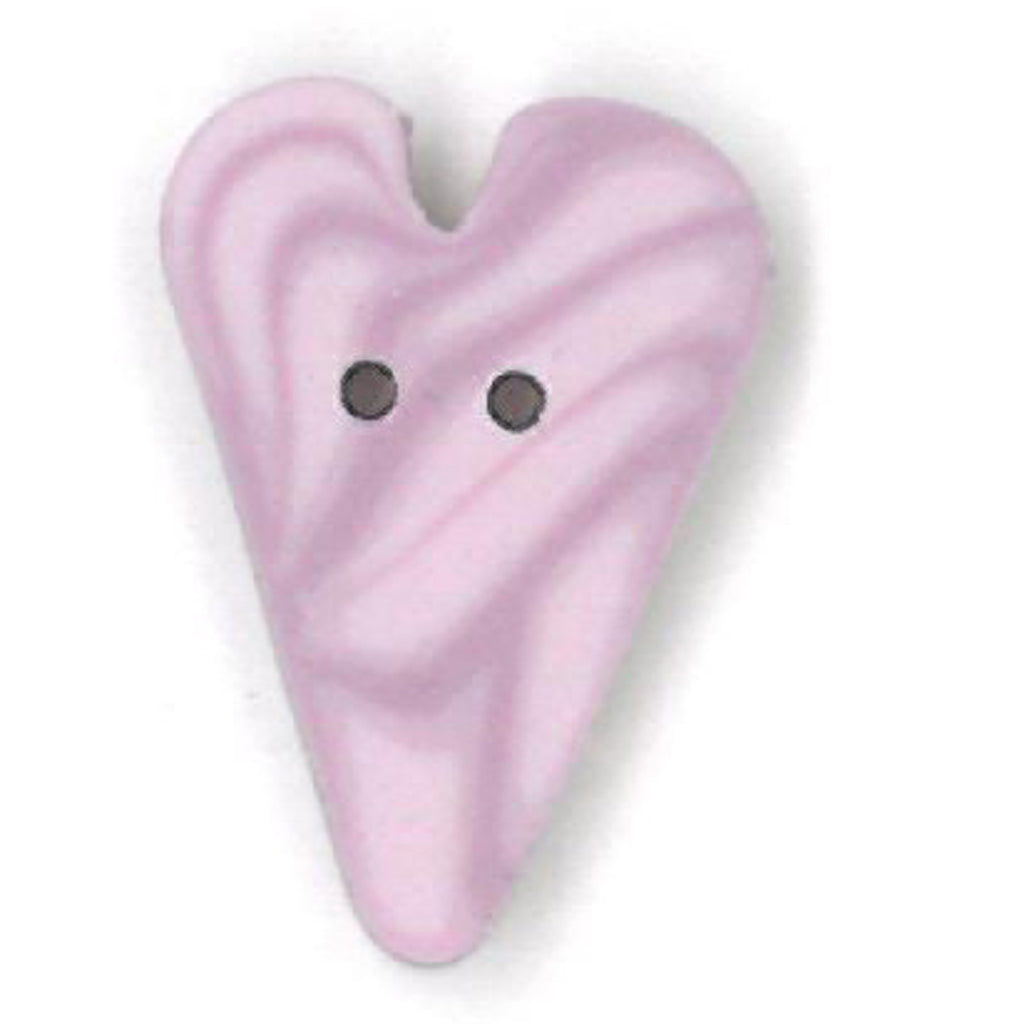 medium light lilac velvet heart