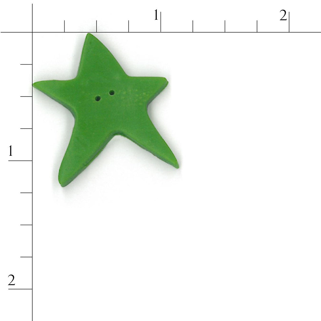 extra large apple green star