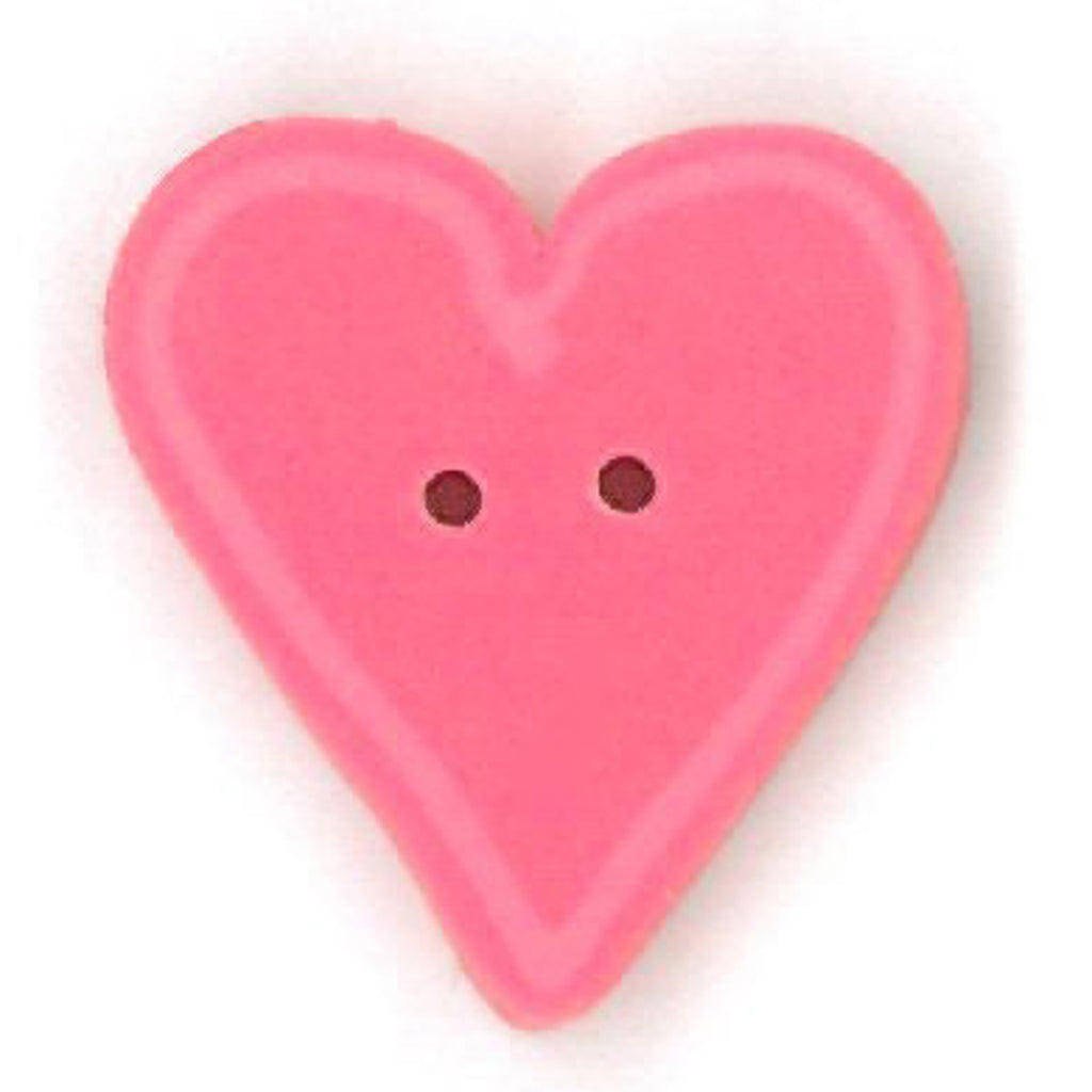 small happy pink heart