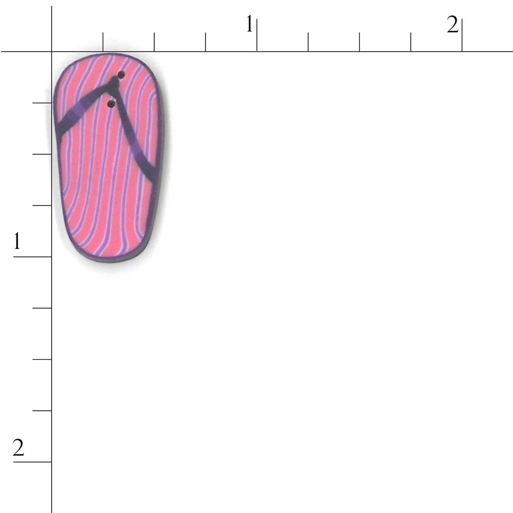 small purple flip-flop