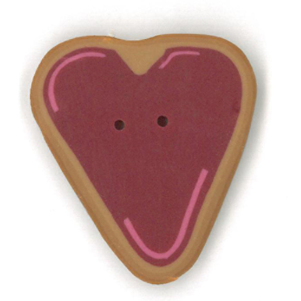 medium heart cookie