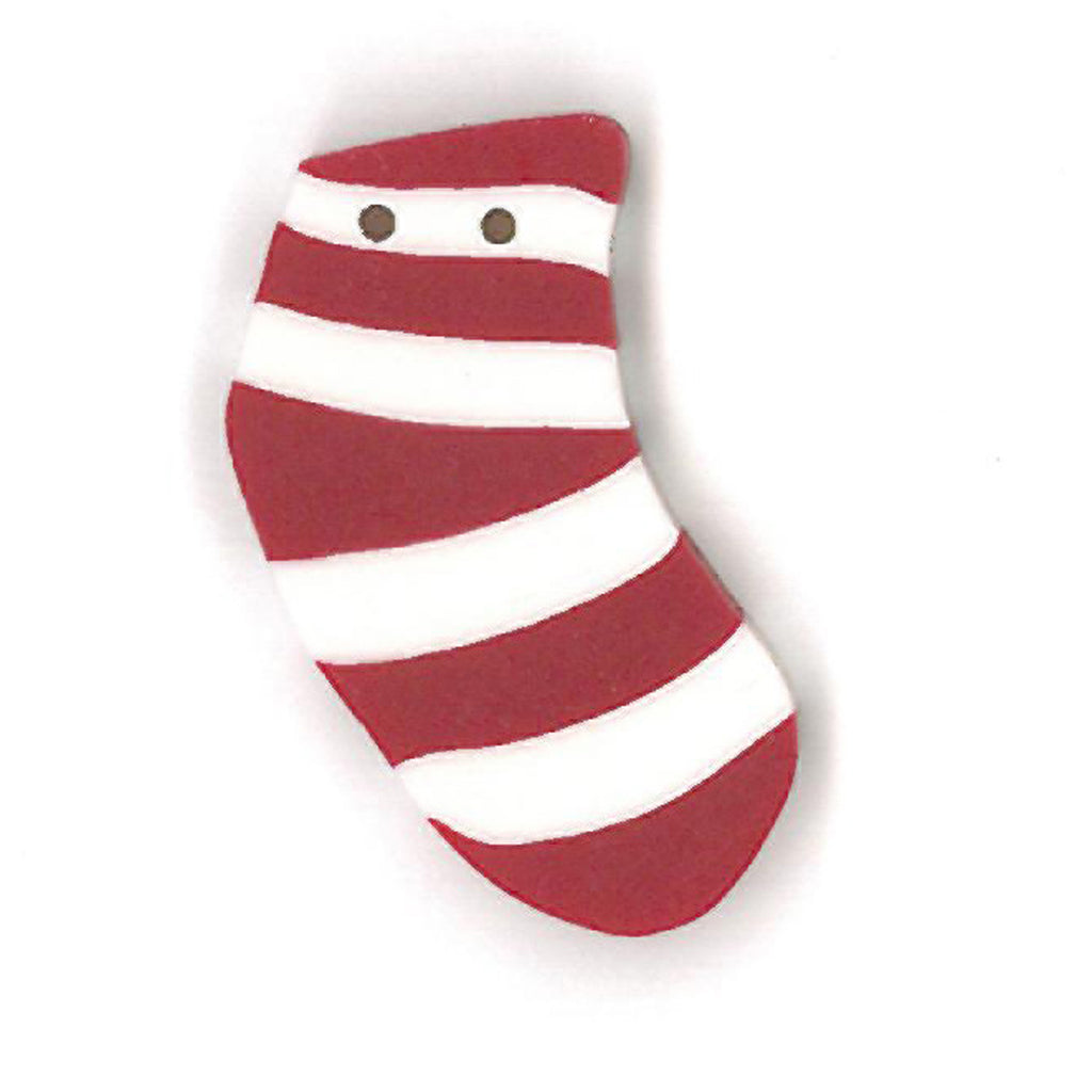 tiny red striped stocking (original size)