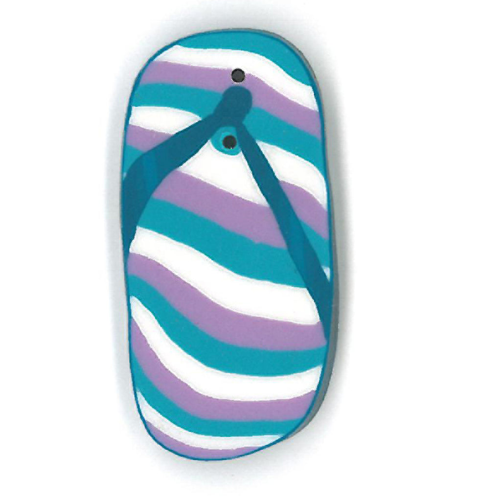 teal flip-flop