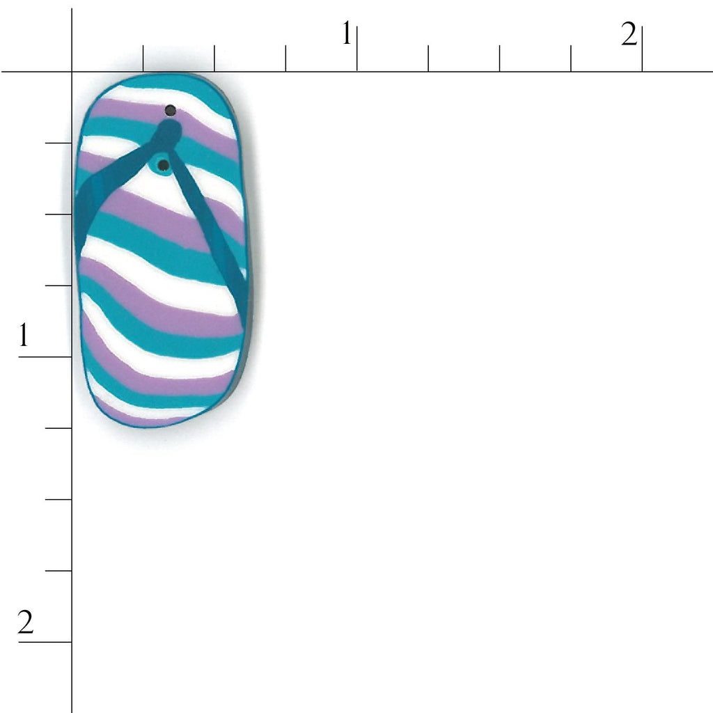 teal flip-flop