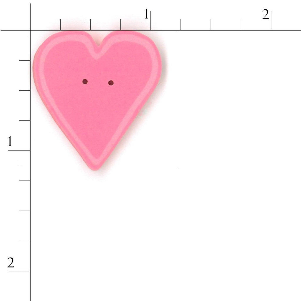 large happy pink heart