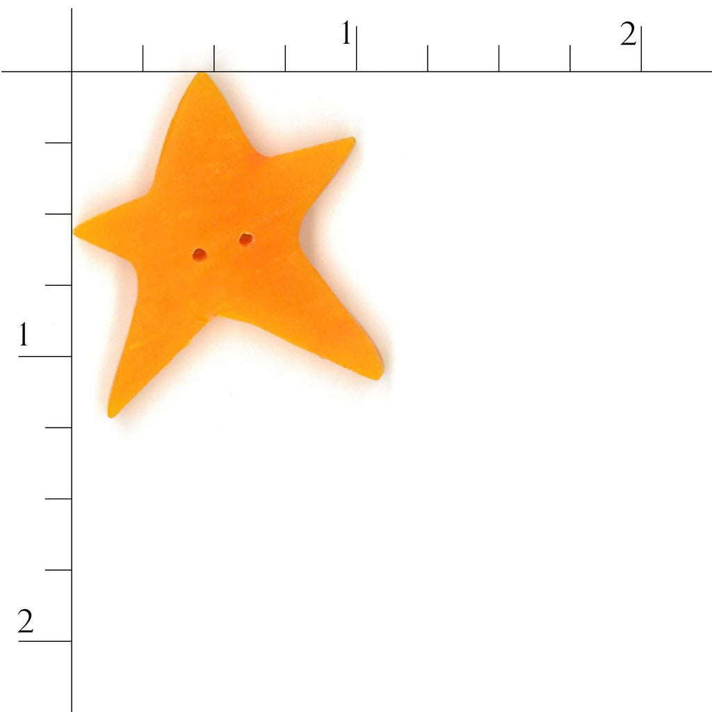 extra large orange star