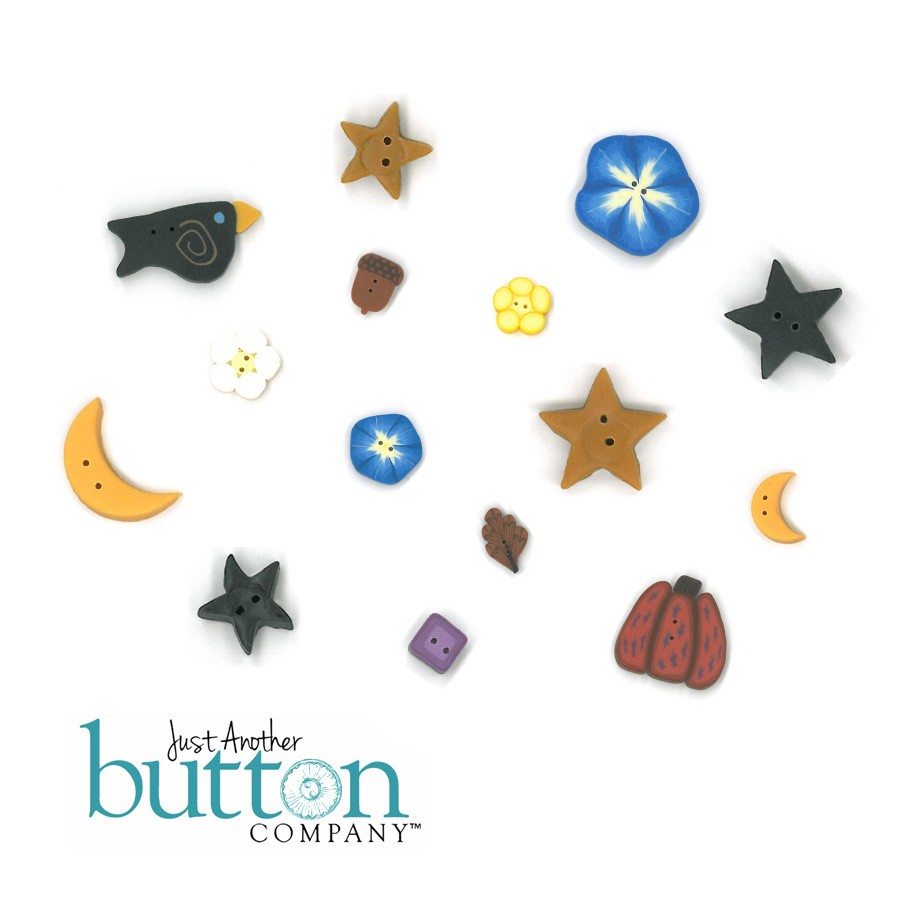 Just Another Button Company Merry Little Autumn, A Button Pack