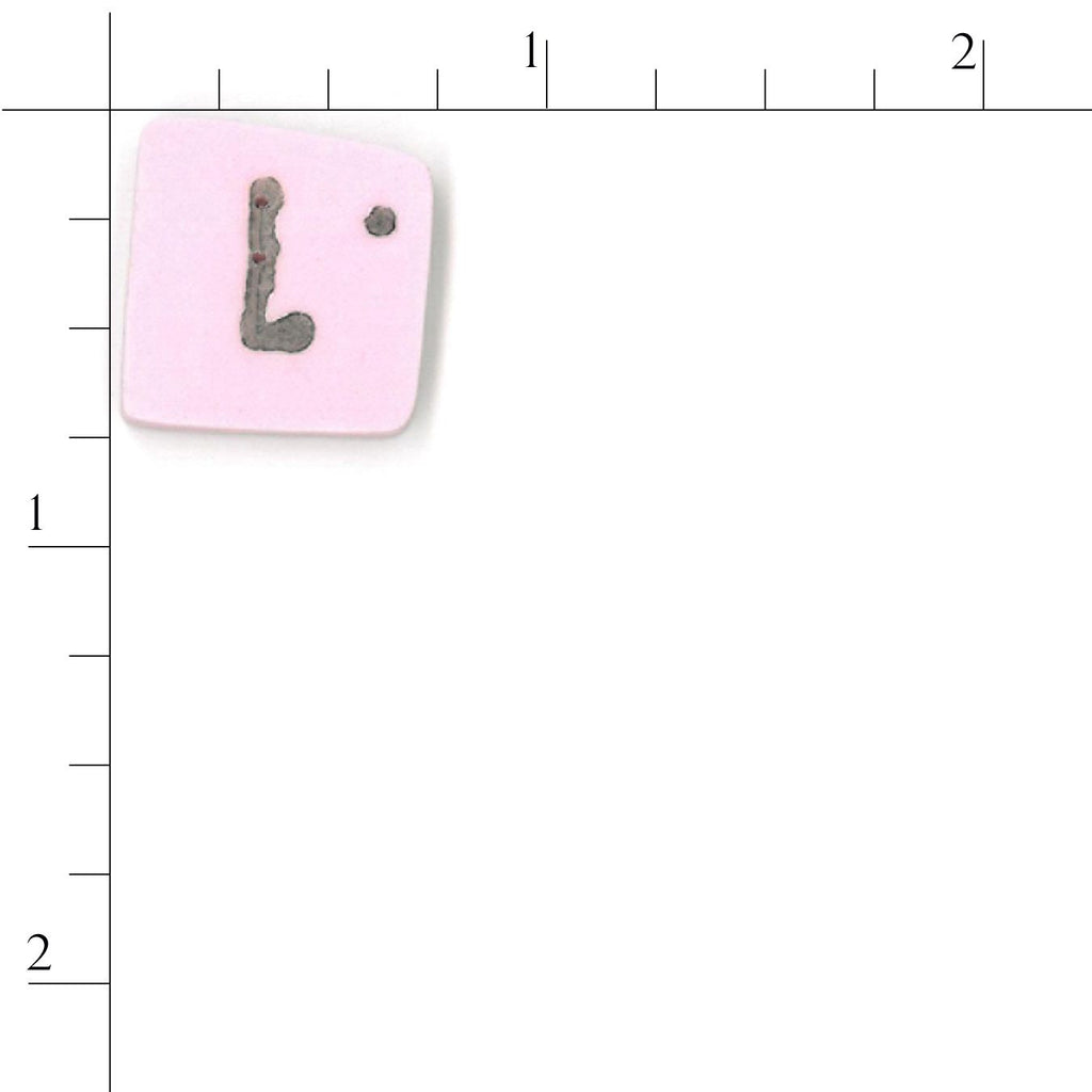 pink letter l