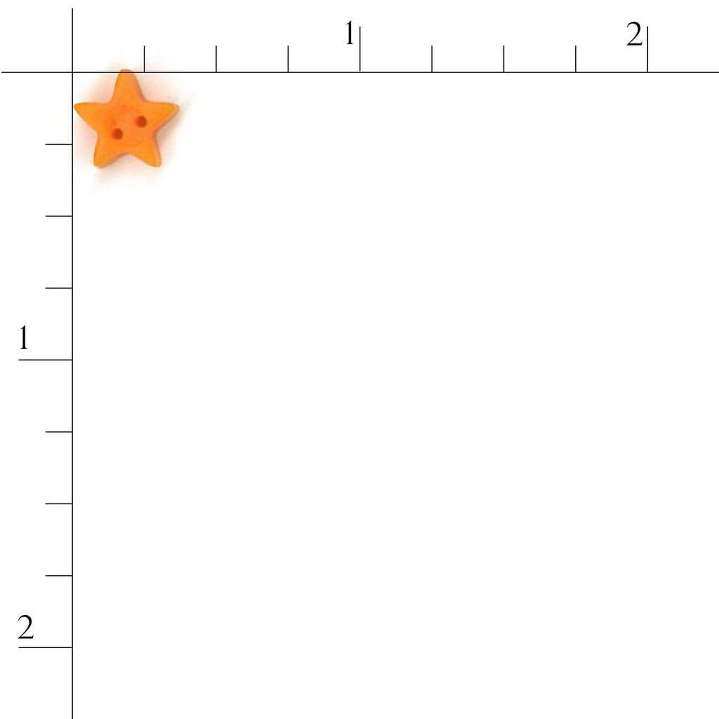 small orange star