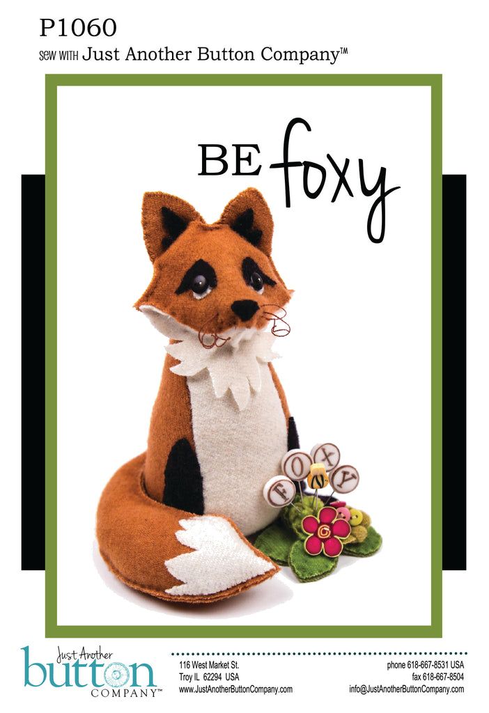 JABC - Pincushion Patterns - Be Foxy