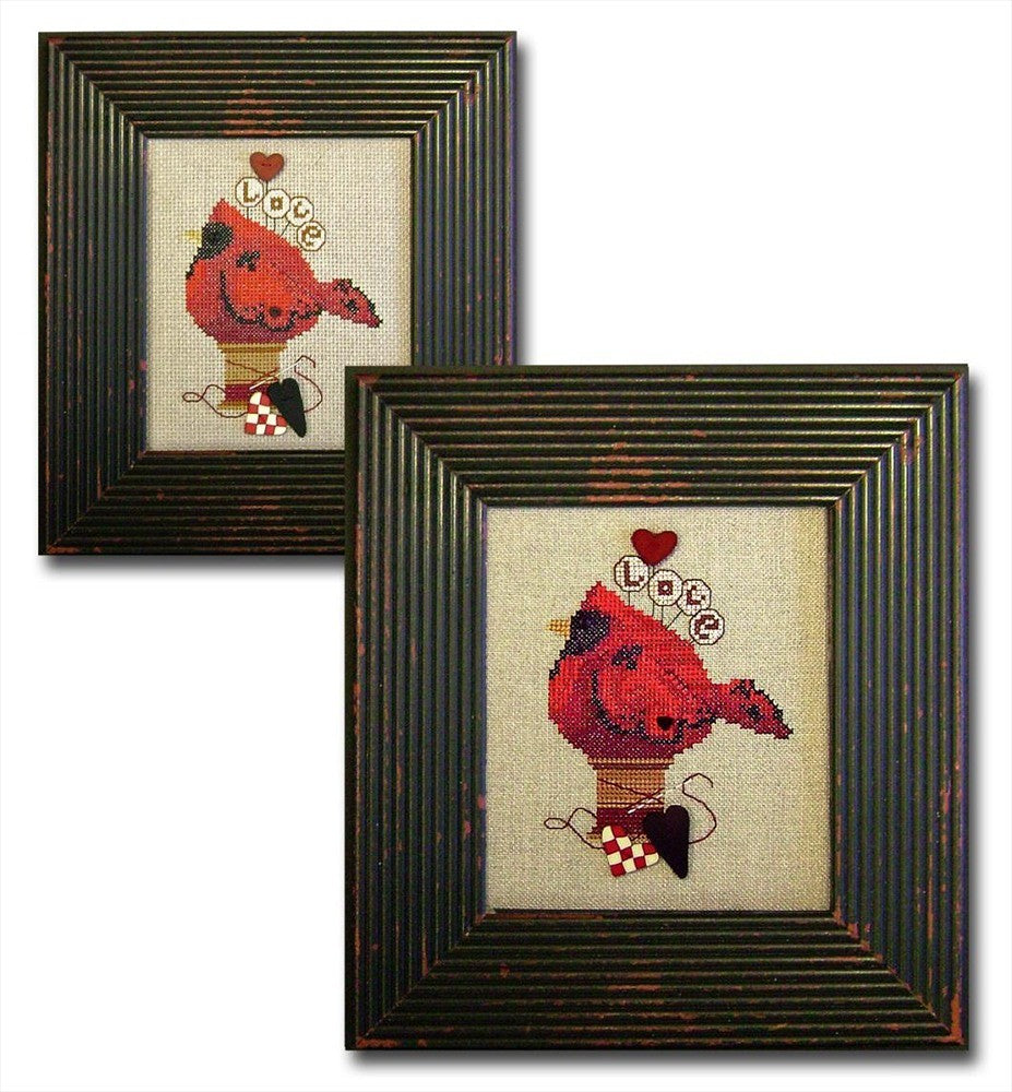 JABC - Cross Stitch Patterns - Lovebird