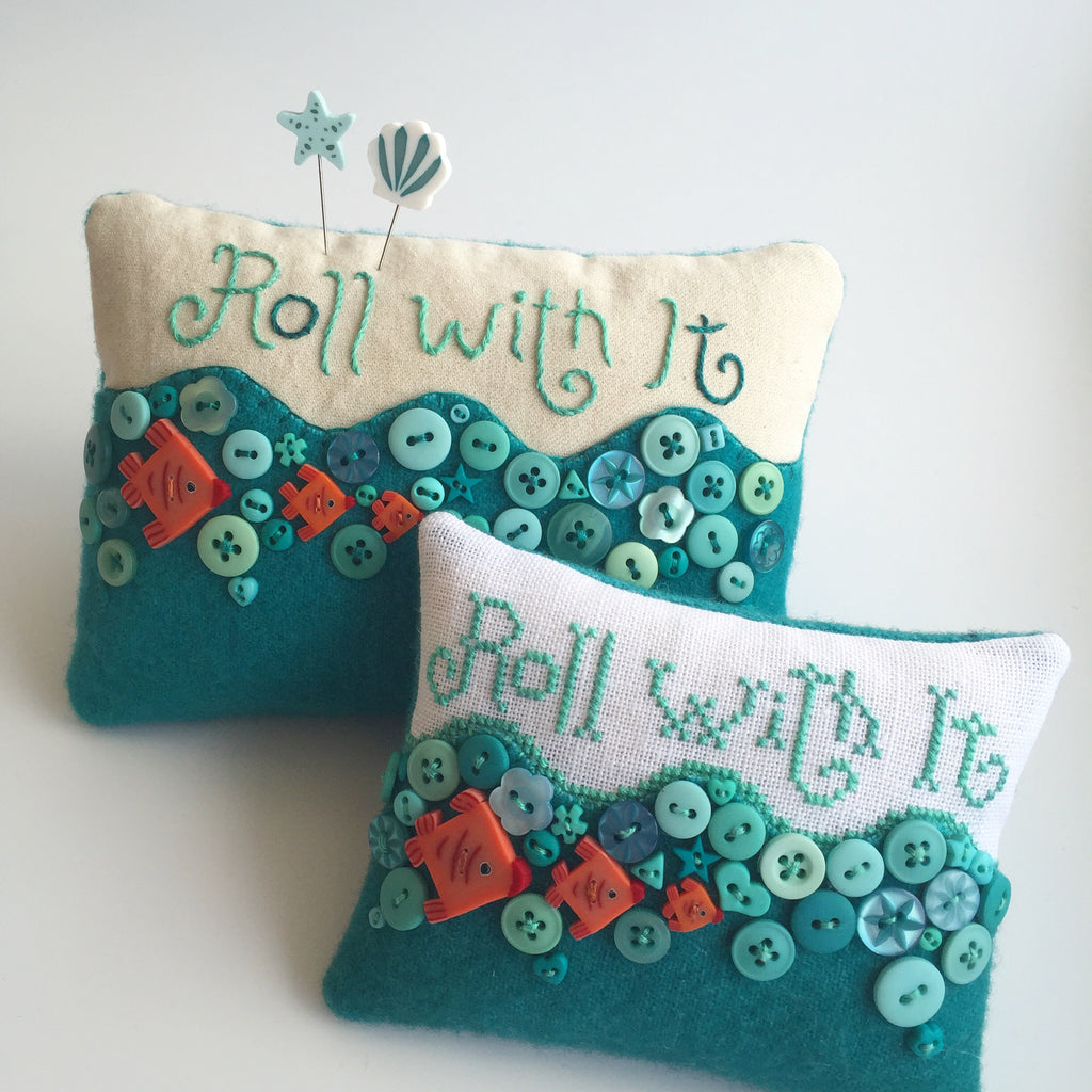 Roll With It Pincushion PDF--design by Hands On Design