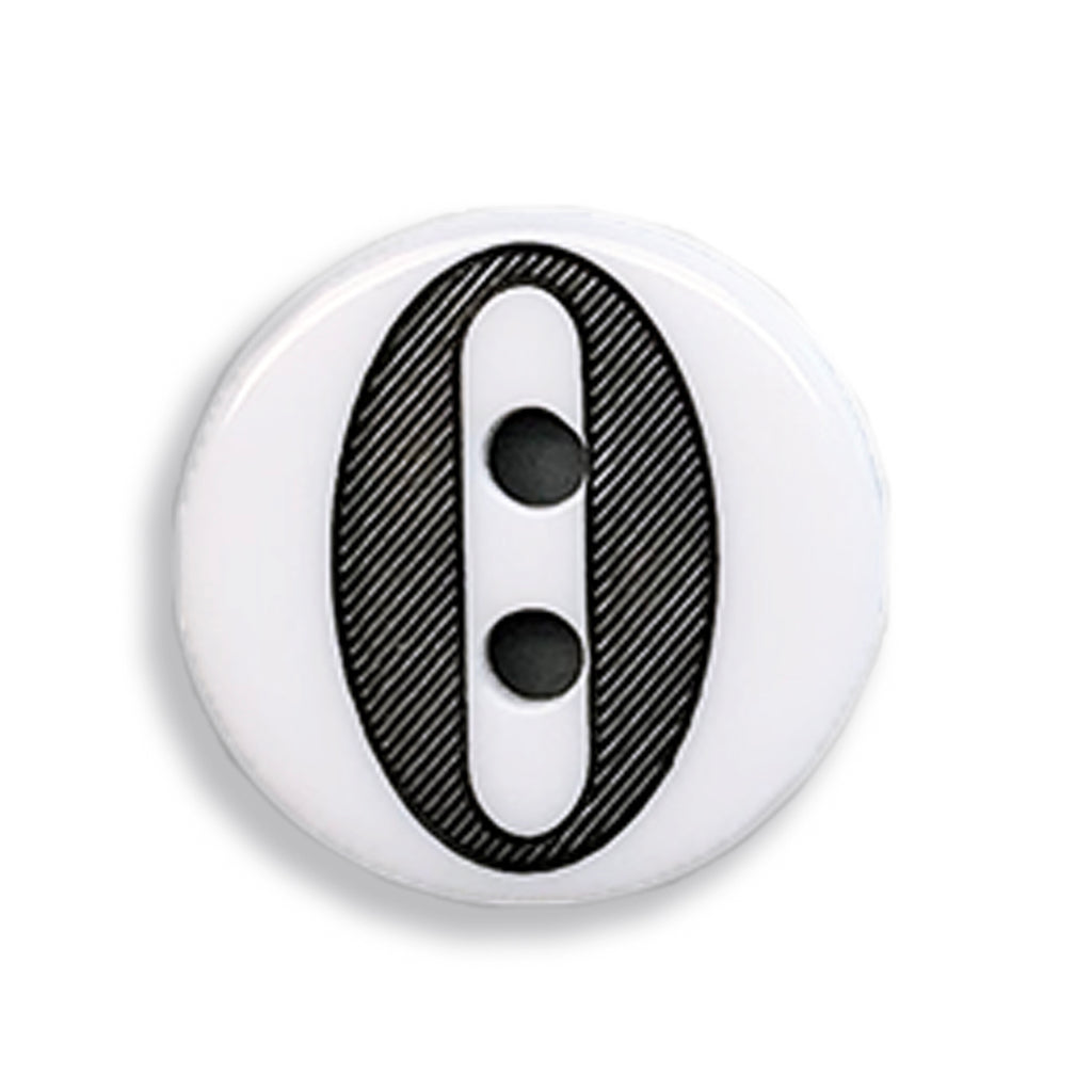 "0 (zero)" Button (white)