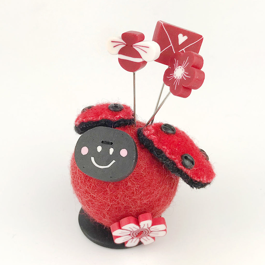 Button Buddy - Lilly Ladybug - PDF Pattern