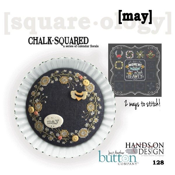 JABC - Cross Stitch Patterns - Chalk Squared May