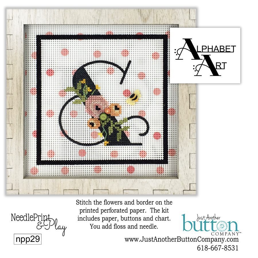 JABC - Needleprint & Play Cross Stitch - &