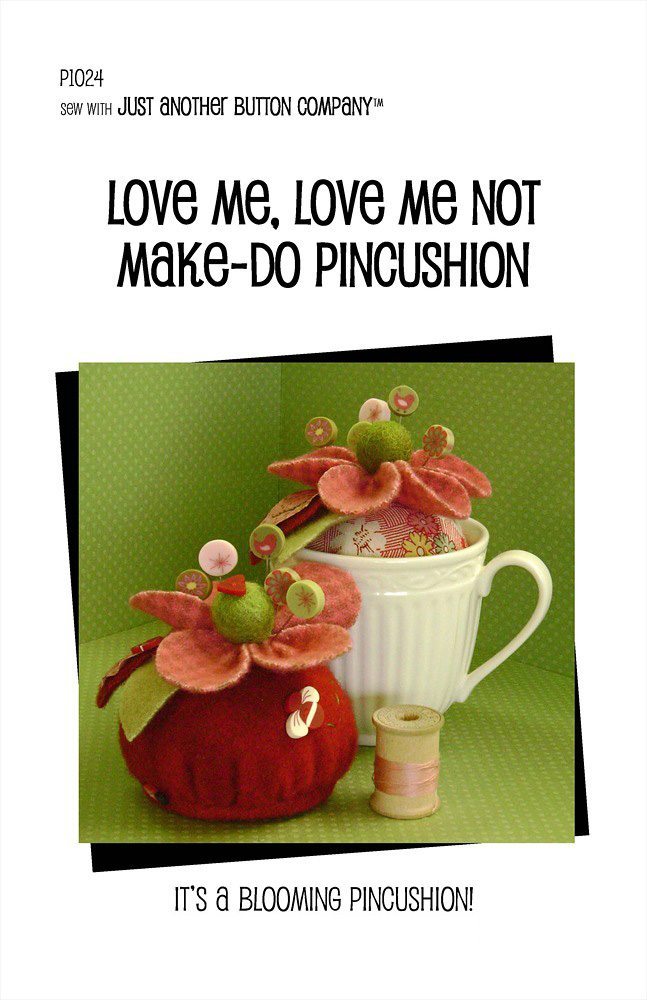 JABC - Pincushion Patterns - Love Me, Love Me Not