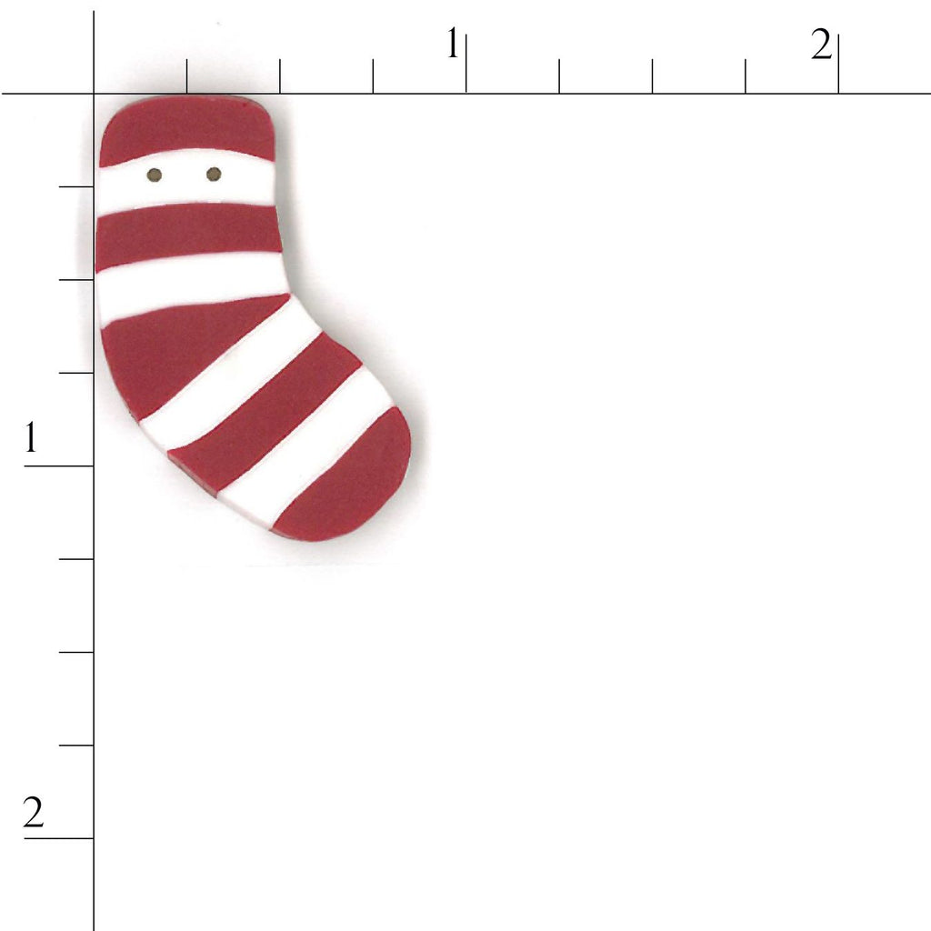 small red striped stocking