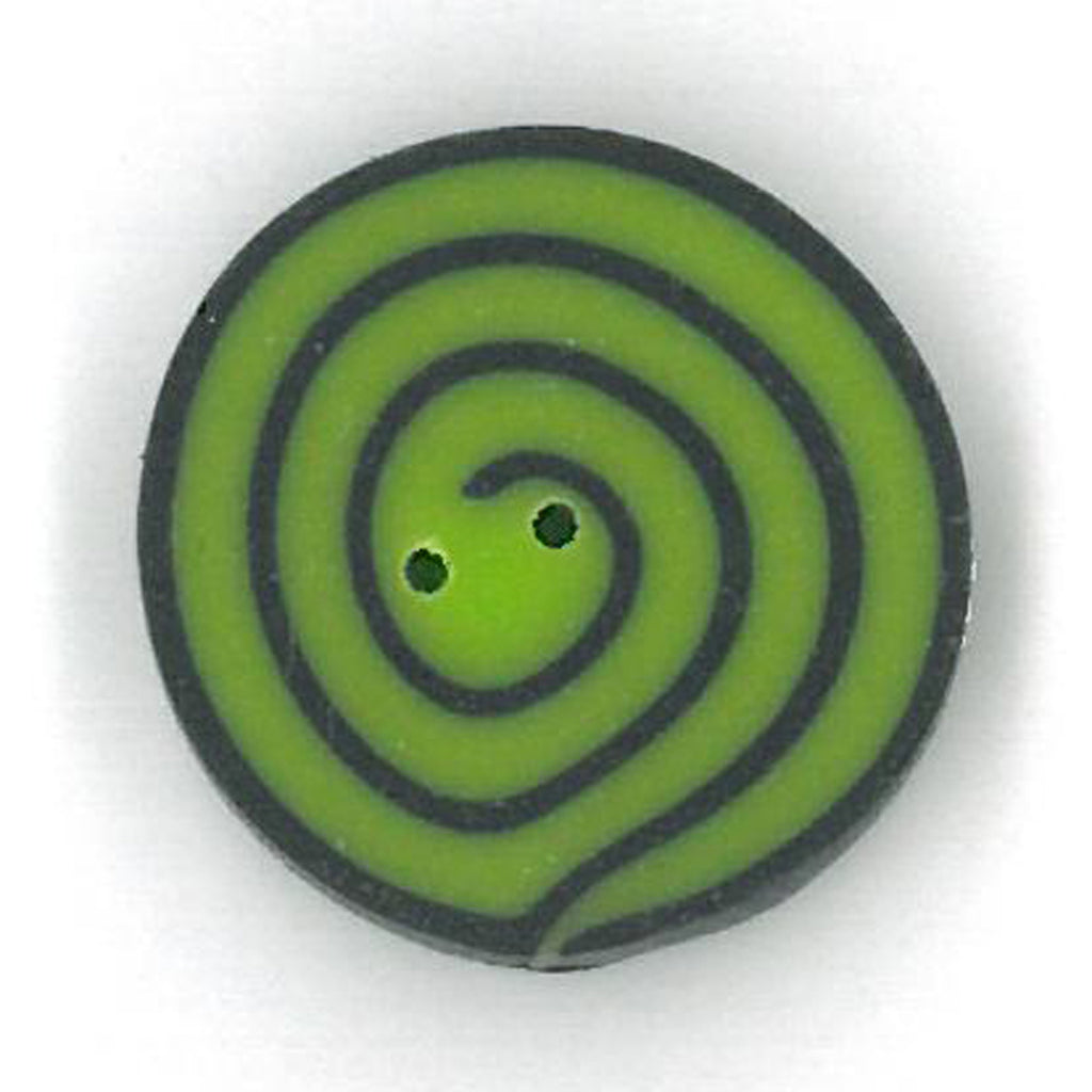 small lime & black swirl