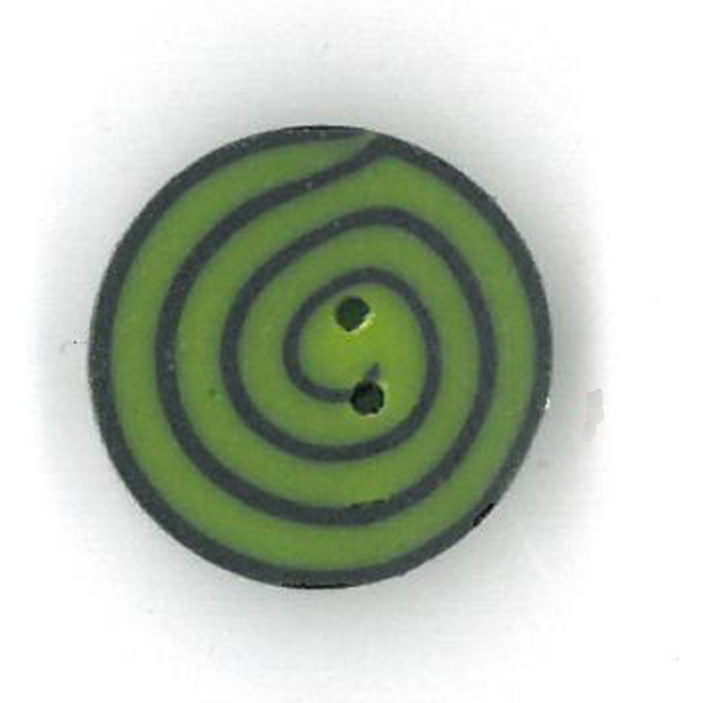 tiny lime & black swirl