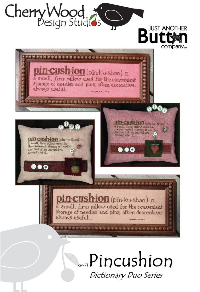 JABC - Cross Stitch Patterns - Pincushion Definition