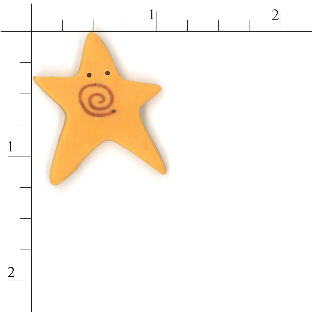 extra large golden swirly star