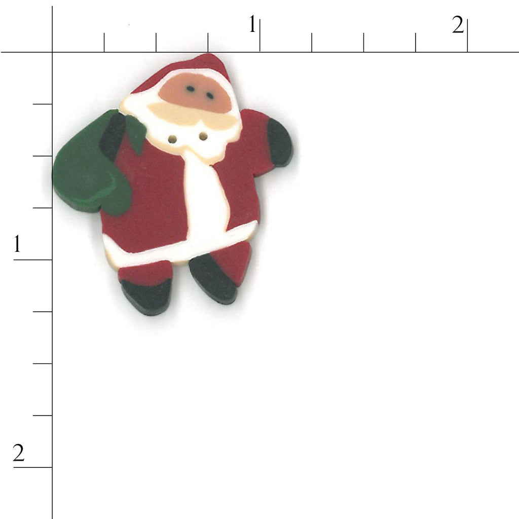 large leaping santa