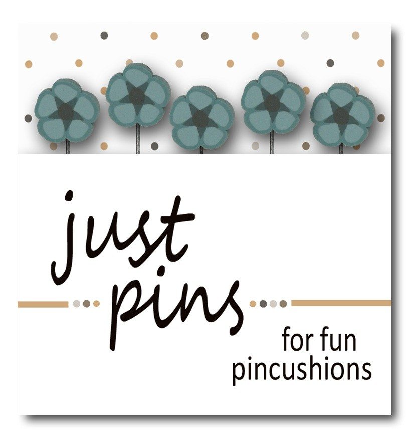 JABC - Just Pins - Just Williams Blue Flower