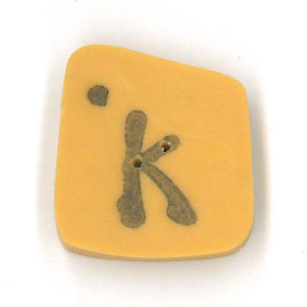 gold letter k