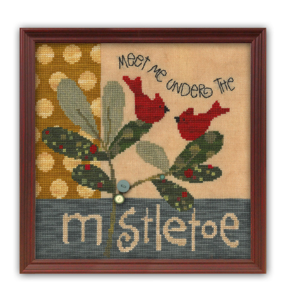 JABC - Cross Stitch Patterns - Meet Me Under the Mistletoe