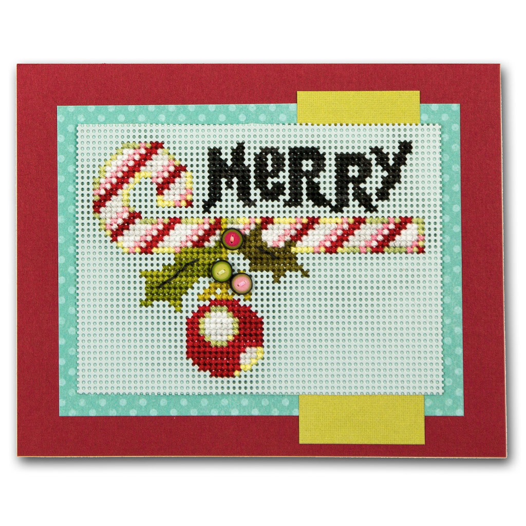 Merry Cane Cross Stitch Chart