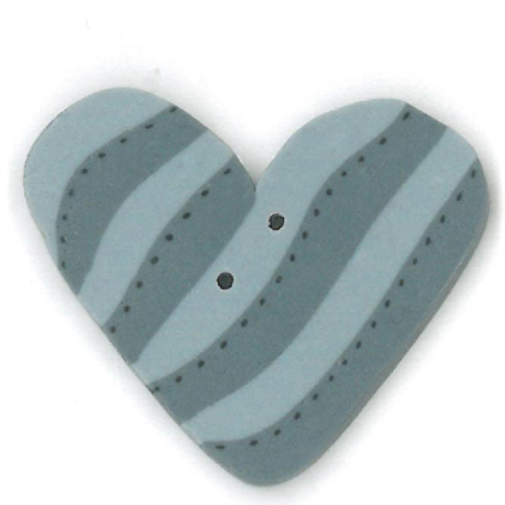 blue striped heart